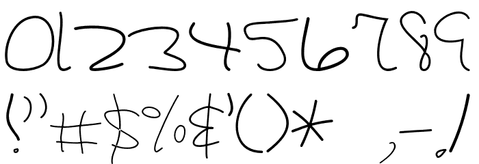 DBE-Rigel Font OTHER CHARS