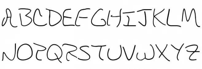 DBE-Rigel Font Litere mari