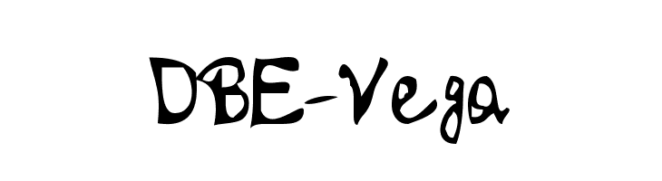 DBE-Vega  नि: शुल्क फ़ॉन्ट्स डाउनलोड