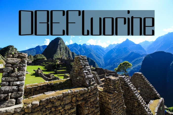 DBEFluorine Example 1