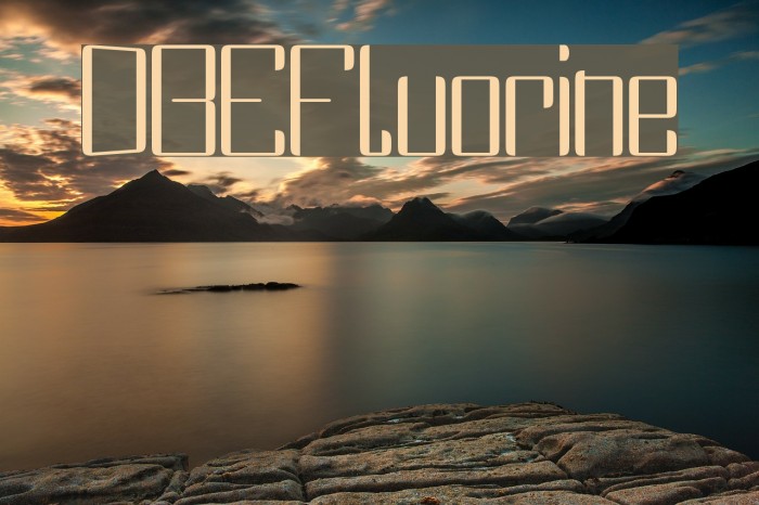 DBEFluorine Example 2