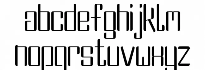 DBEFluorine Fonte MINÚSCULAS