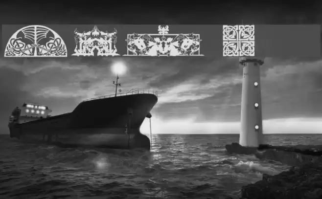 DBL Celtic Font examples