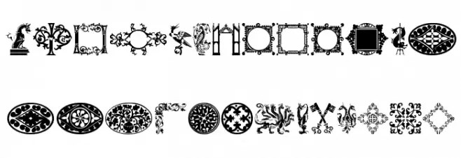 DBL MedievalDesign Шрифта ВЕРХНИЙ