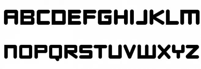 DBXLNightfever ExtraWide Fonte MAIÚSCULAS