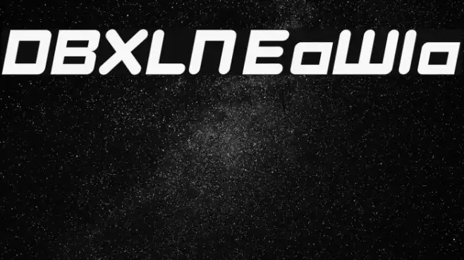 DBXLNightfever ExtraWideItalic Example 1