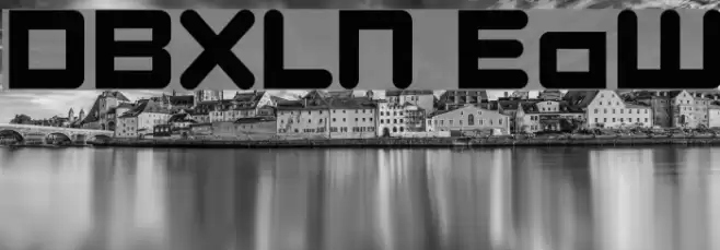 DBXLNightfever ExtraWide Font examples