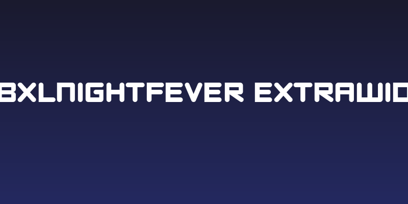 DBXLNightfever ExtraWide Social Header