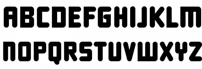DBXLNightfever Normal Fonte MAIÚSCULAS