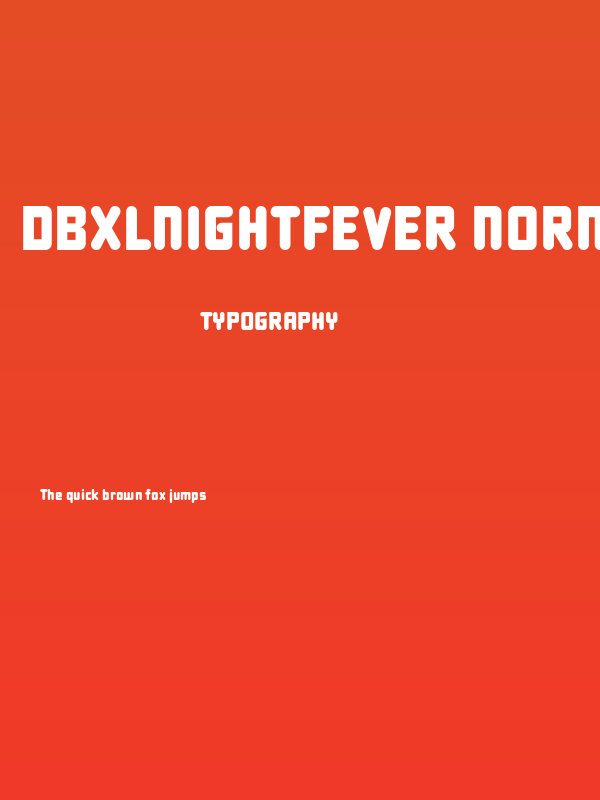 DBXLNightfever Normal Poster