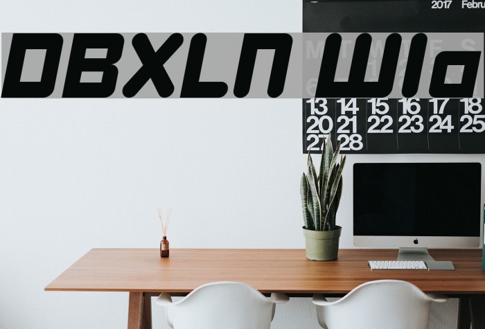 DBXLNightfever WideItalic لخطوط تنزيل examples