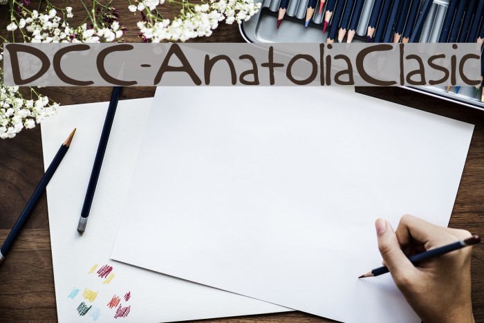DCC-AnatoliaClasic Font examples