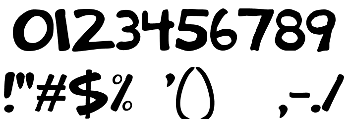 DCC-AnatoliaStrong Font OTHER CHARS