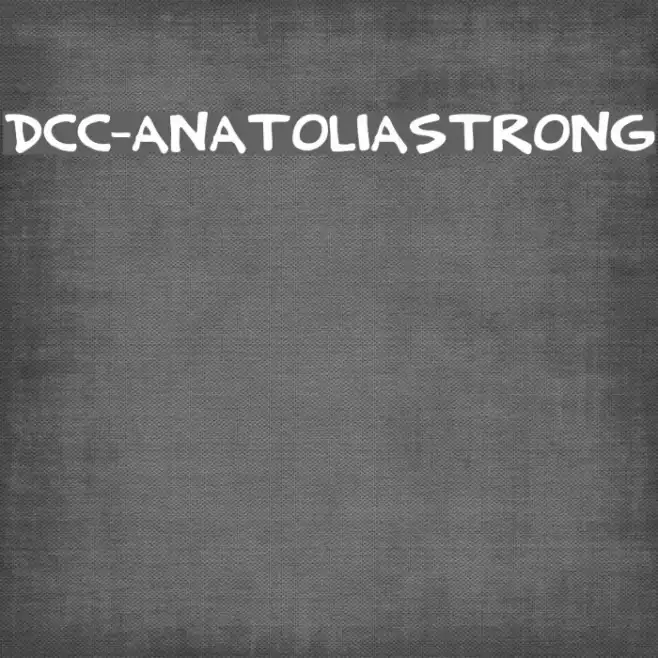 DCC-AnatoliaStrong Example 1