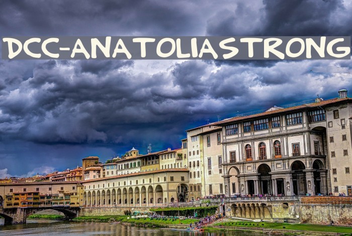 DCC-AnatoliaStrong Font examples