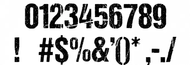 DCC-Ash Font OTHER CHARS