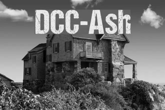 DCC-Ash Font examples