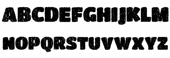 DCC - Bushido Шрифта ВЕРХНИЙ