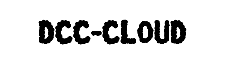 Dcc Cloud Font Ffonts Net
