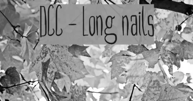 DCC - Long nails Example 3