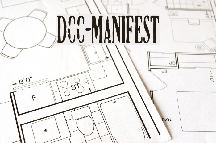 DCC-Manifest Font examples