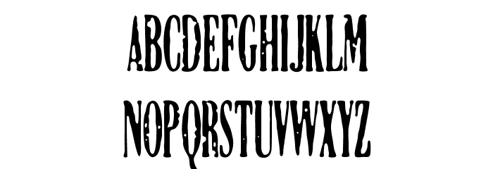 DCC-Manifest Font LOWERCASE
