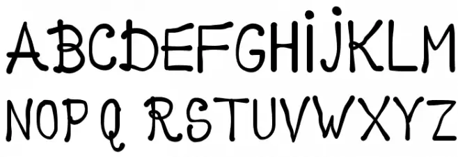 DCC - Marker latino Schriftart Groß