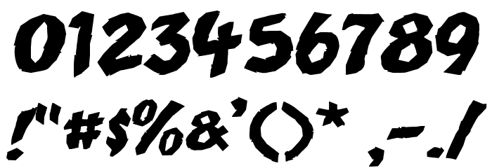 DCC-Scisor Font OTHER CHARS