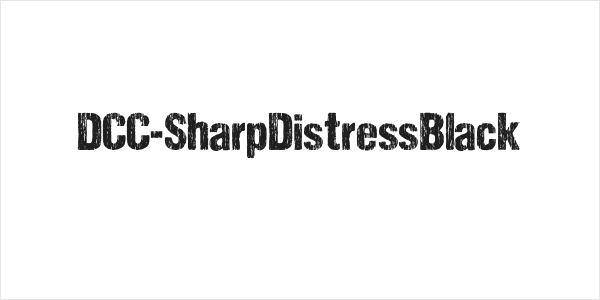 DCC-SharpDistressBlack Logo