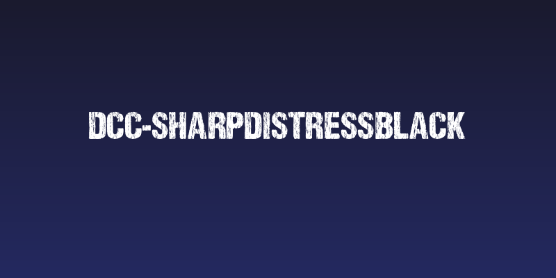 DCC-SharpDistressBlack Social Header