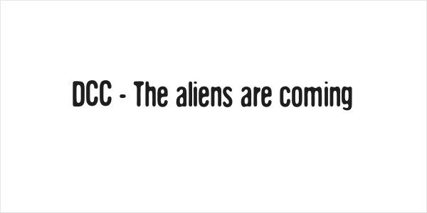 DCC - The aliens are coming Logo