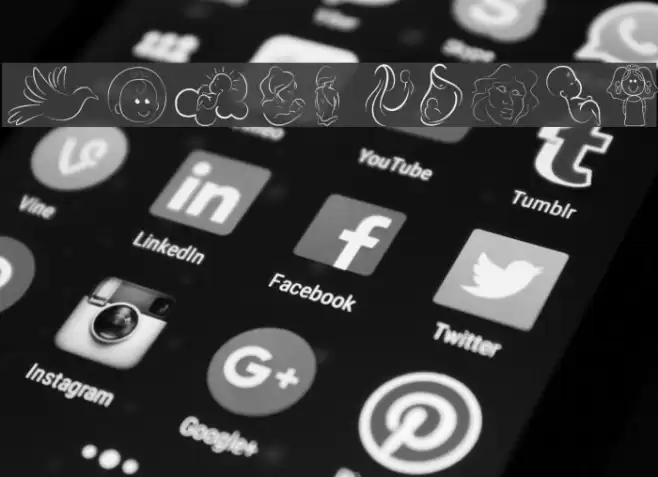 DCOXY stamp Font examples