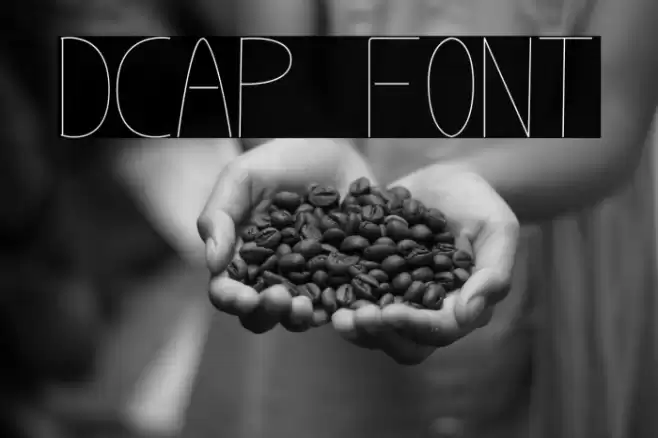 Dcap Шрифта examples