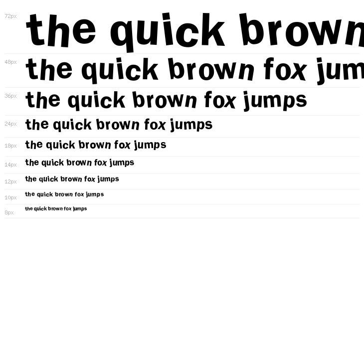 DdaftT-lowercase Waterfall