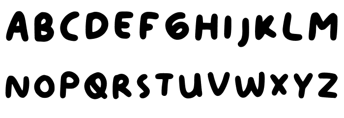 Ddrael Regular Font UPPERCASE