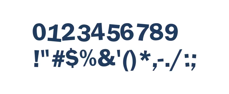 dDAFTt-UPPERcase Font OTHER CHARS