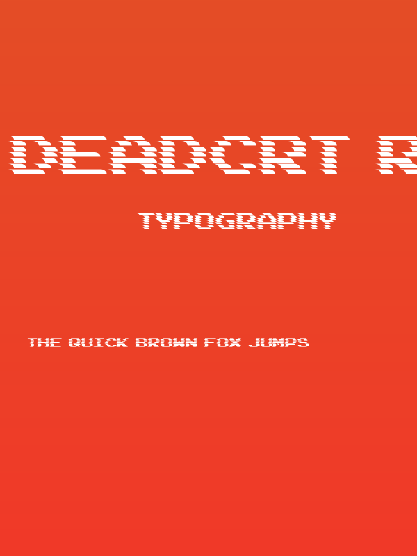 DEADCRT Regular Poster