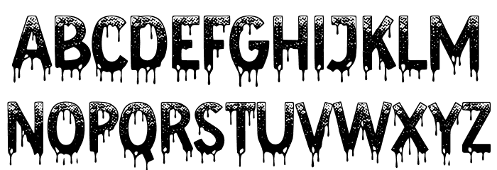 DEADLY POISON II Font UPPERCASE