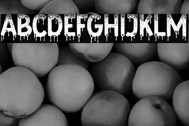 DEADLY POISON II Font examples