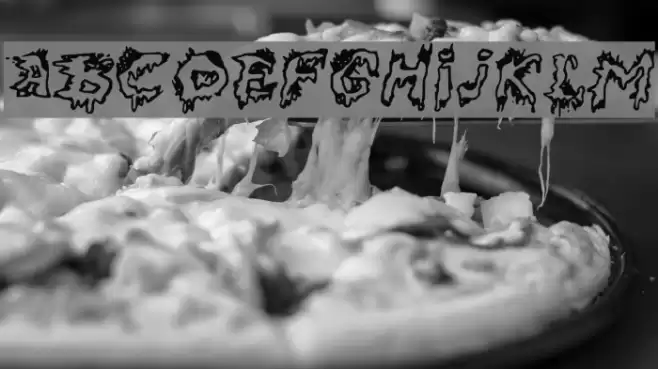 DEAD___ Font examples