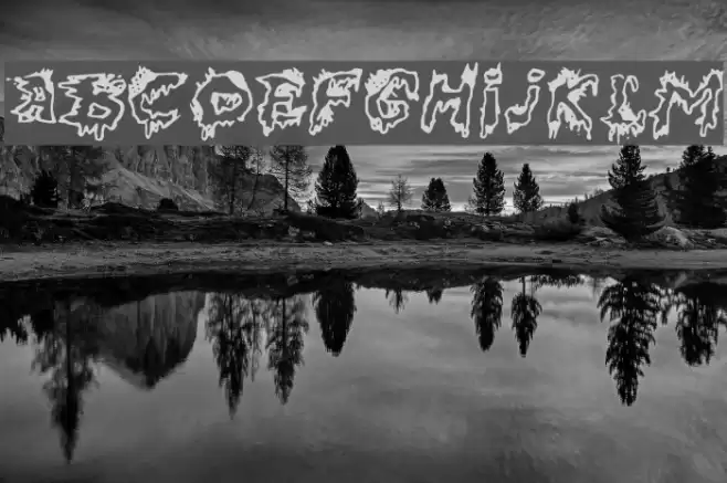 DEAD___ Font examples