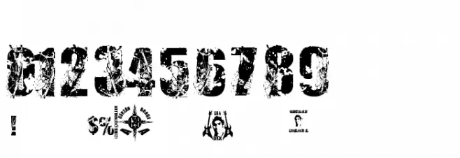 DEAT+DEAT Font OTHER CHARS