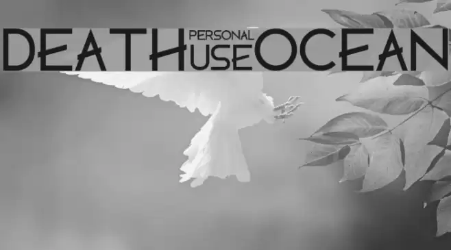 DEATH OCEAN Font examples