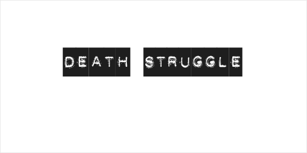 DEATH STRUGGLE Logo