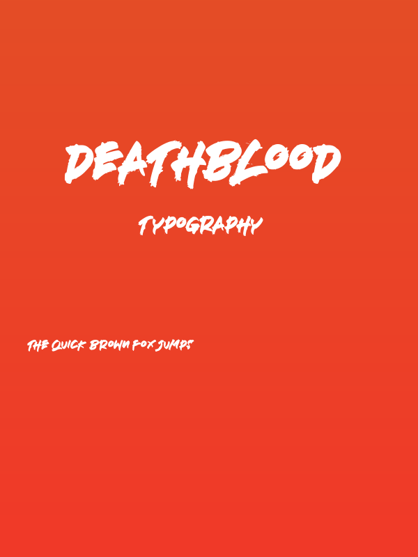 DEATHBLOOD  Poster