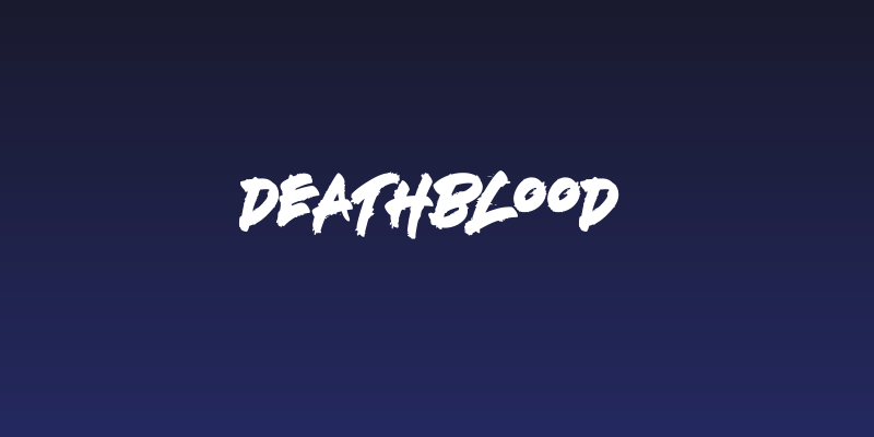DEATHBLOOD  Social Header