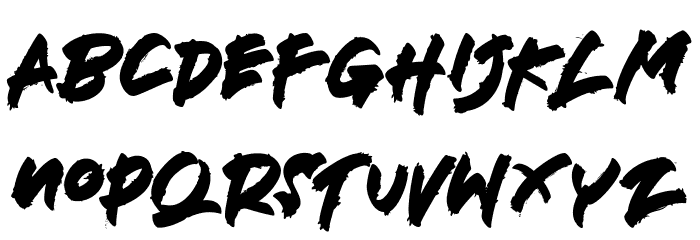 DEATHBLOOD Font LOWERCASE
