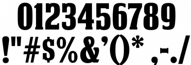 DEATHE MAACH NCV Font OTHER CHARS