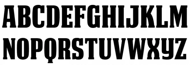 DEATHE MAACH NCV Fonte MAIÚSCULAS
