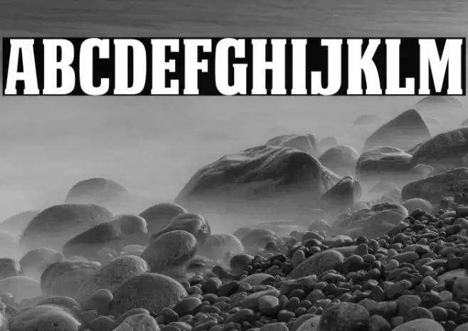 DEATHE MAACH NCV Font examples